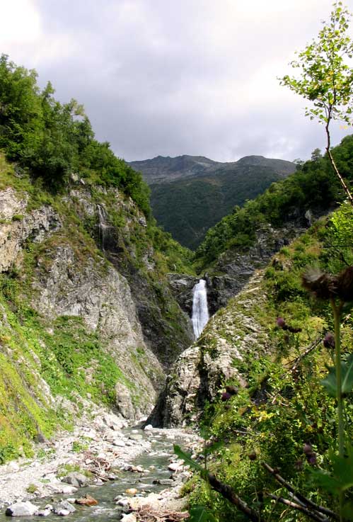 водопады на Березовой